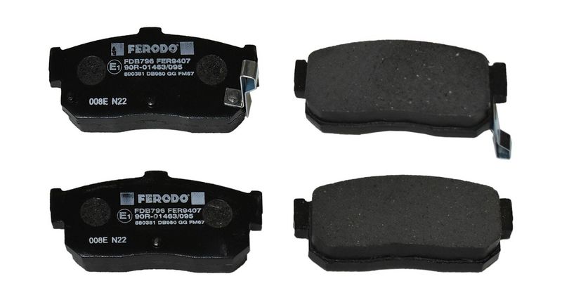 Bremsbelagsatz, Scheibenbremse FERODO FDB796