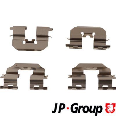 Zubehörsatz Scheibenbremsbelag JP GROUP 3564003710