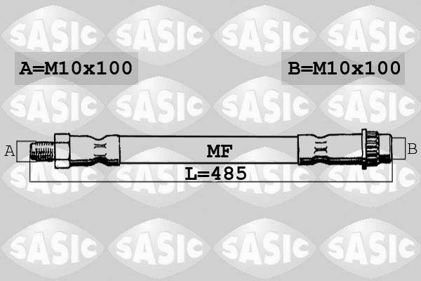 Bremsschlauch SASIC 6600065