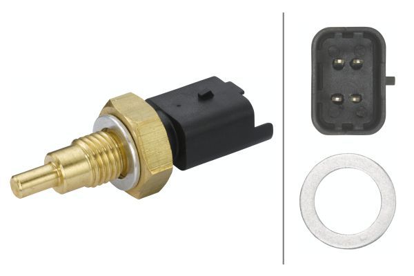 Sensor, Kühlmitteltemperatur HELLA 6pt 009 309-581