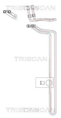 Hydraulikschlauch, Lenkung TRISCAN 8516 11027
