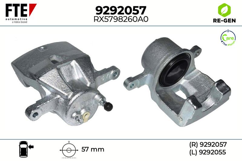Bremssattel FTE 9292057