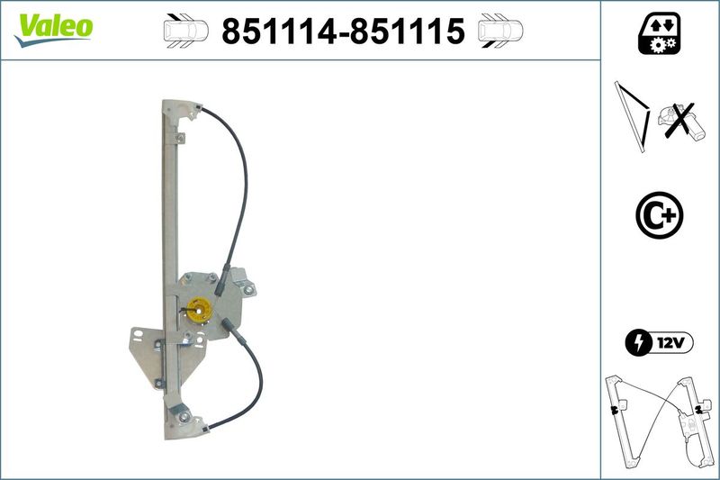 Fensterheber VALEO 851114