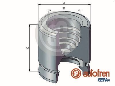 Kolben Bremssattel AUTOFREN SEINSA D025712