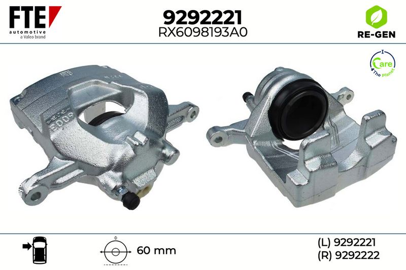 Bremssattel FTE 9292221
