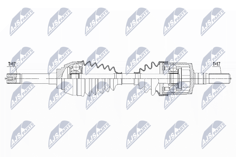 Antriebswelle NTY NPW-IS-005