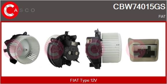 Innenraumgebläse Casco CBW74015GS