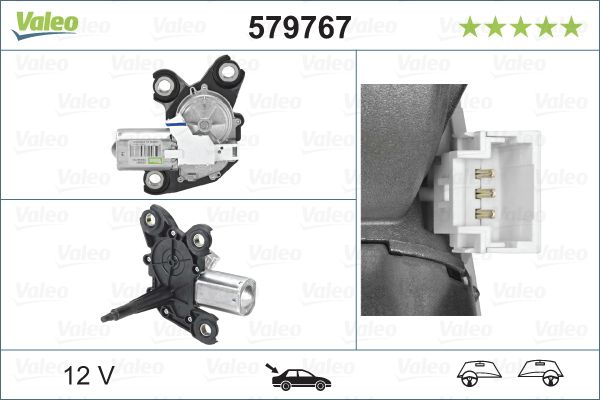 Wischermotor VALEO 579767