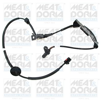 Sensor, Raddrehzahl MEAT & DORIA 90857E