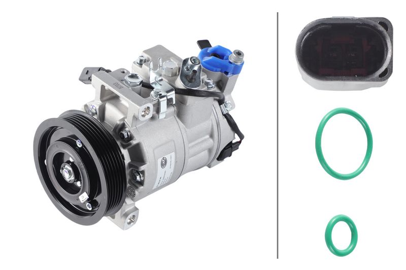 Kompressor, Klimaanlage HELLA 8FK 366 201-831