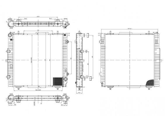 Kühler, Motorkühlung HART 620 257