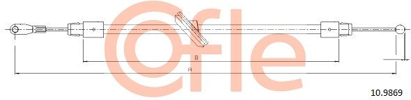 Seilzug, Feststellbremse COFLE 10.9869