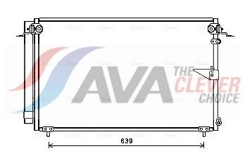 Kondensator, Klimaanlage AVA QUALITY COOLING TO5654D