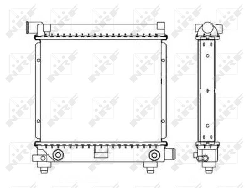 Kühler, Motorkühlung NRF 517662