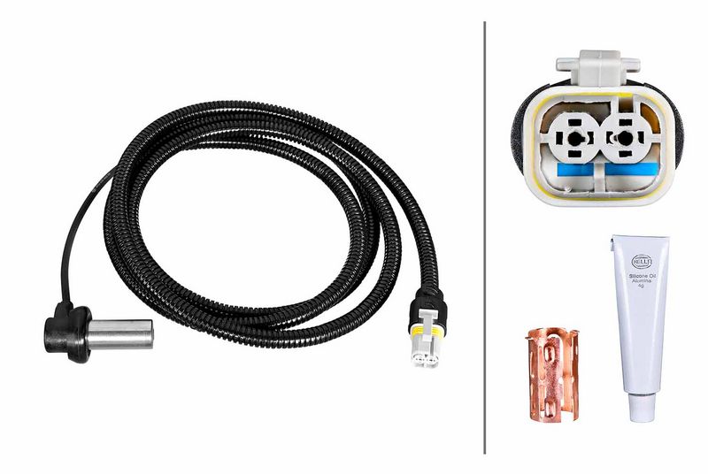 Raddrehzahlsensor ABS-Sensor HELLA 6PU 230 052-051