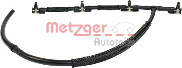 Schlauch, Leckkraftstoff METZGER 0840051