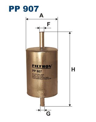 Kraftstofffilter FILTRON pp 907