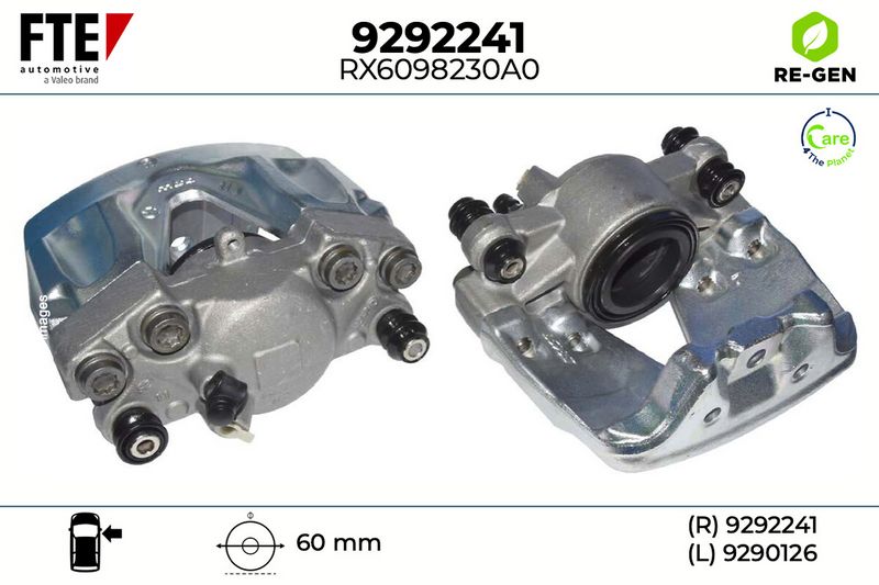Bremssattel FTE 9292241
