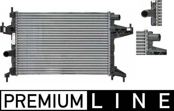 Kühler, Motorkühlung MAHLE CR389000P