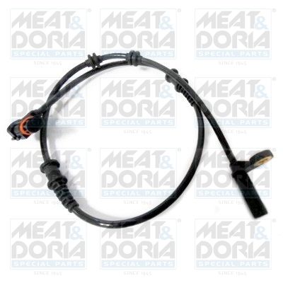 Sensor, Raddrehzahl MEAT & DORIA 90658