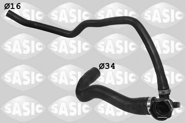 Kühlerschlauch SASIC 3406496