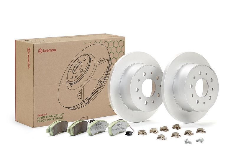 Bremsensatz, Scheibenbremse BREMBO KT 10 003