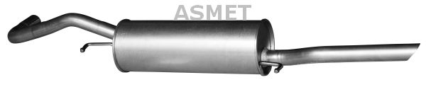 Endschalldämpfer ASMET 06.018