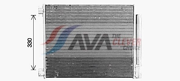 Kondensator, Klimaanlage AVA QUALITY COOLING RT5653D