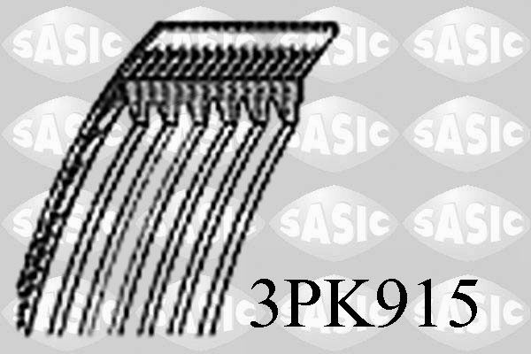 Keilrippenriemen SASIC 3PK915