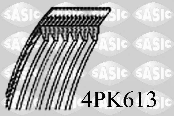 Keilrippenriemen SASIC 4PK613