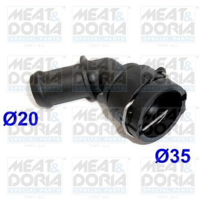 Kühlmittelflansch MEAT & DORIA 93240