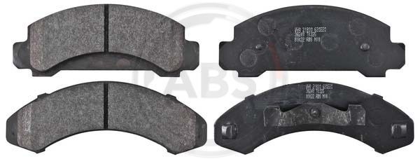 Bremsbelagsatz Bremsbeläge A.B.S. 38249