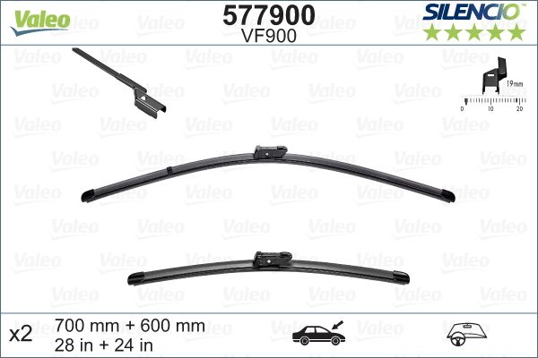 Wischblatt VALEO 577900