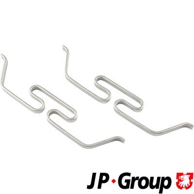 Zubehörsatz Scheibenbremsbelag JP GROUP 3764000510