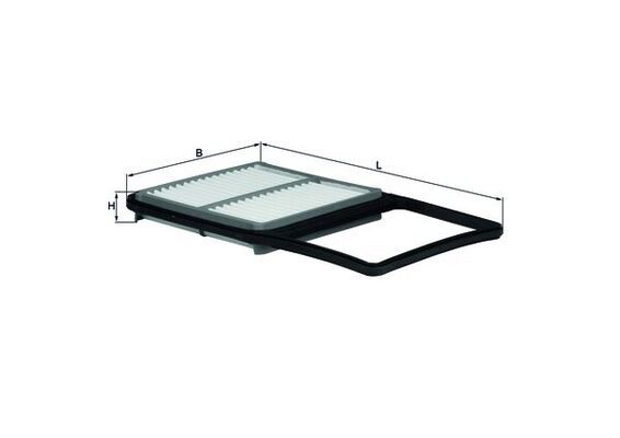 Luftfilter MAHLE LX2678