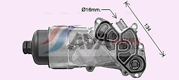 Ölkühler, Motoröl AVA QUALITY COOLING PE3396H
