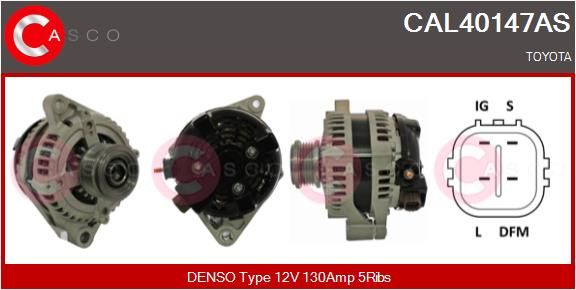 Lichtmaschine Generator Casco CAL40147AS