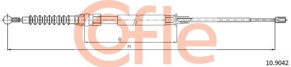 Seilzug Feststellbremse COFLE 10.9042