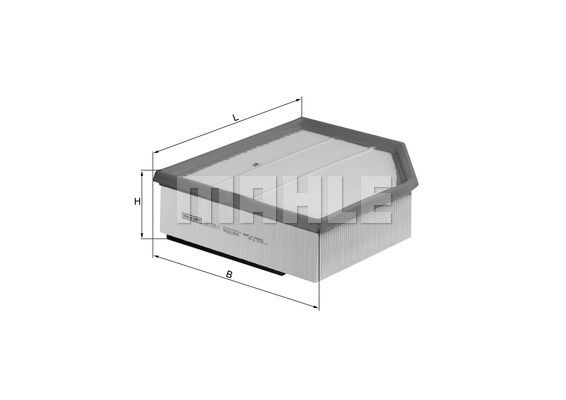 Luftfilter KNECHT LX 1289/1