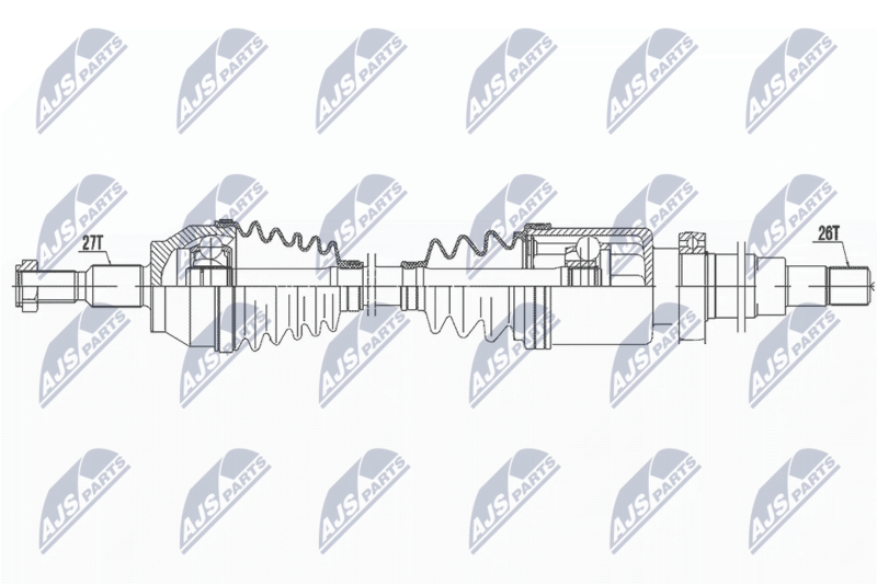 Antriebswelle NTY NPW-FR-131