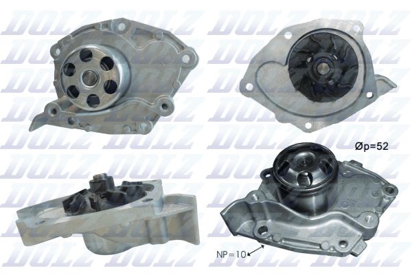 Wasserpumpe, Motorkühlung DOLZ R234