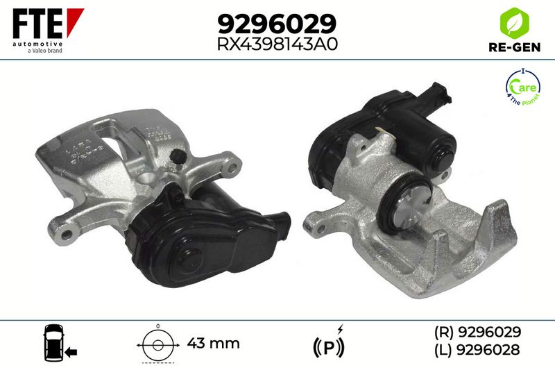 Bremssattel FTE 9296029