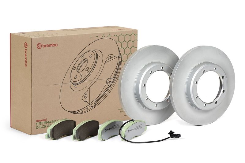 Bremsensatz Scheibenbremse BREMBO KT 10 038