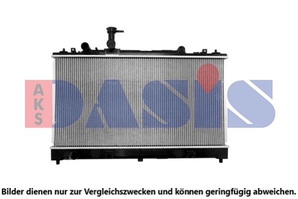 Kühler, Motorkühlung AKS DASIS 110087N