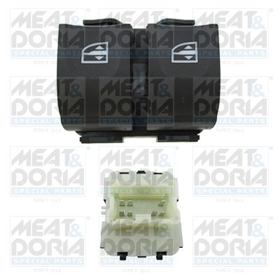 Schalter, Fensterheber MEAT & DORIA 26184