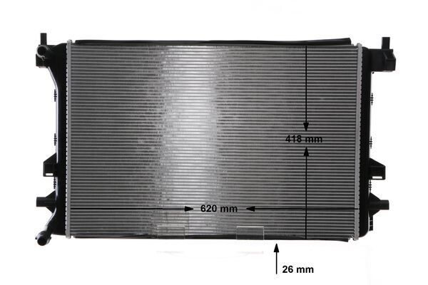 Kühler, Motorkühlung MAHLE CIR30000S