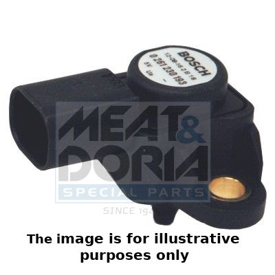 Sensor, Ladedruck MEAT & DORIA 82310e