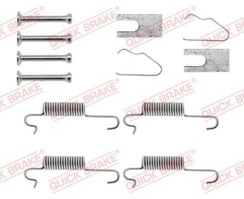 Zubehörsatz, Bremsbacken QUICK BRAKE 105-0527