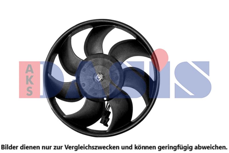 Lüfter, Motorkühlung AKS DASIS 158151N