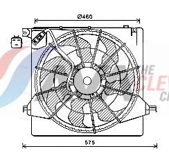 Lüfter, Motorkühlung AVA QUALITY COOLING HY7562